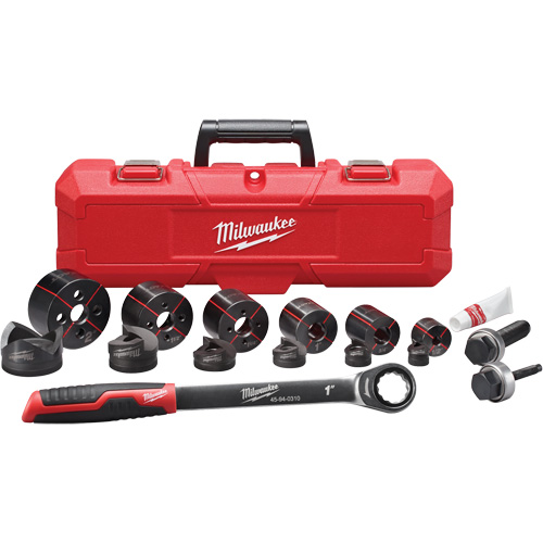 Ensemble de poinçonnage &agrave; cliquet manuel Exact Rideout Tool & Machine Inc.