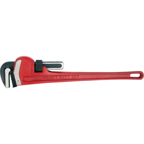 Cl&eacute;s &agrave; tuyaux, Cap des m&acirc;choires 3", Longueur 24", Fini Rev&ecirc;tement en poudre, Prise Ergonomique Rideout Tool & Machine Inc.