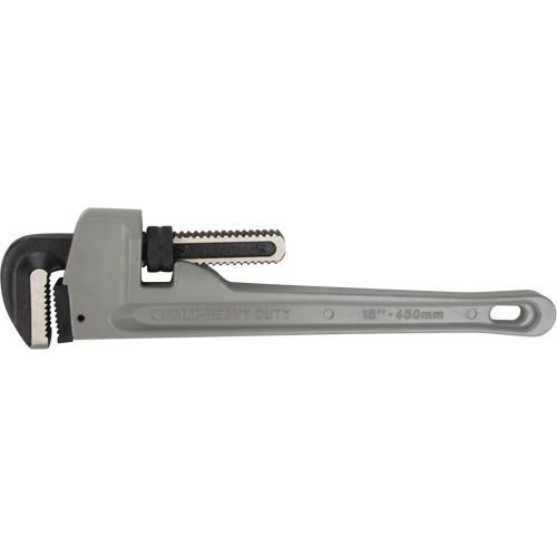 Pipe Wrench, 2-1/2" Jaw Capacity, 18" Long, Ergonomic Handle Rideout Tool & Machine Inc.