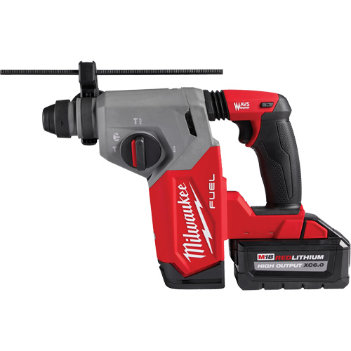 M18 Fuel SDS Plus Rotary Hammer Kit, 18 V, 1", 2 ft-lbs., 1330 RPM Rideout Tool & Machine Inc.