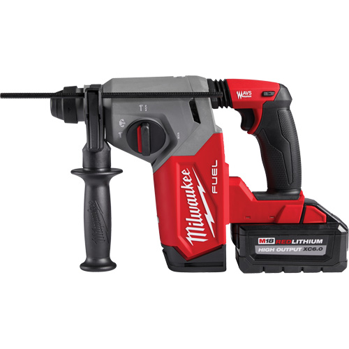 M18 Fuel SDS Plus Rotary Hammer Kit, 18 V, 1", 2 ft-lbs., 1330 RPM Rideout Tool & Machine Inc.