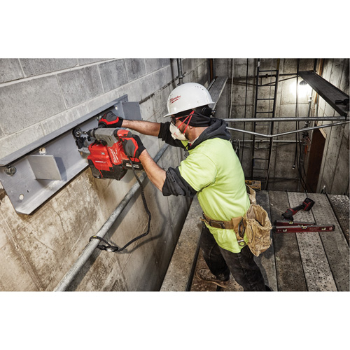 M18 Fuel SDS Plus Rotary Hammer Dust Extractor Kit, 18 V, 1", 2 ft-lbs., 1330 RPM Rideout Tool & Machine Inc.