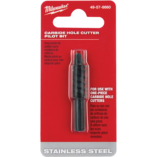 Carbide Hole Cutter Pilot Bit, 3/16" Depth of Cut Rideout Tool & Machine Inc.