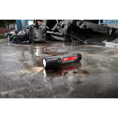 USB Compatible Compact Flashlight, LED, 800 Lumens, Rechargeable Batteries Rideout Tool & Machine Inc.