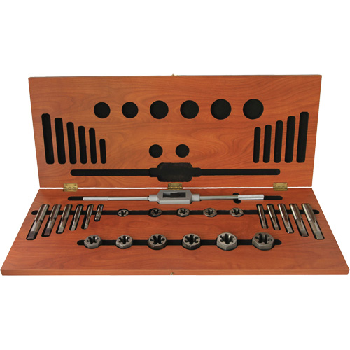 Drillco&reg; Tap & Hex Die Set, 23 Pieces Rideout Tool & Machine Inc.