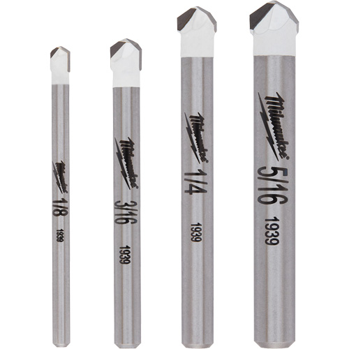 Natural Stone Bit Set, 4 Pieces, Carbide Rideout Tool & Machine Inc.