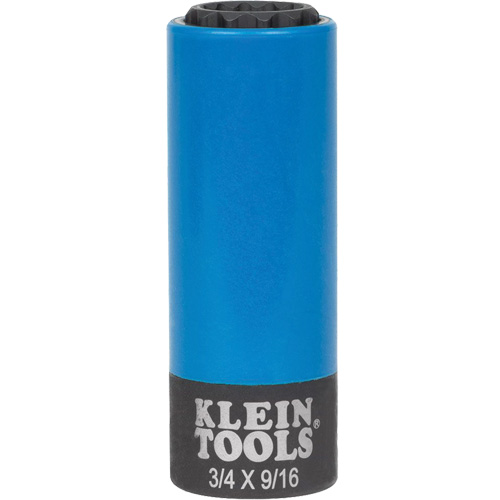Douille enduite 2-en-1, Chocs, 12 pans Rideout Tool & Machine Inc.