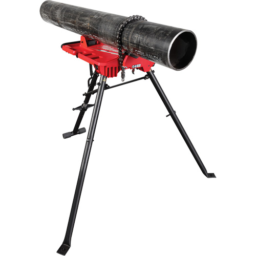 Tr&eacute;pied de nivellement de 6" avec &eacute;tau &agrave; chaîne Rideout Tool & Machine Inc.