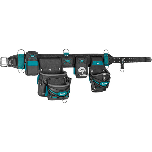 TH3 Ultimate Heavyweight Tool Belt Set, Polyester, Blue/Grey Rideout Tool & Machine Inc.