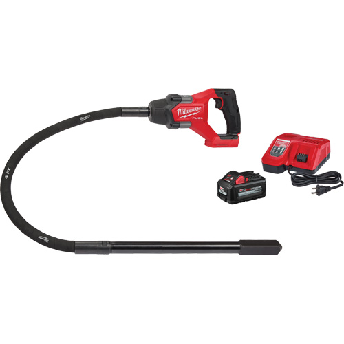 M18 Fuel 4' Concrete Pencil Vibrator Kit Rideout Tool & Machine Inc.