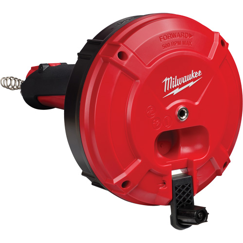 Furet Trapsnake avec dispositif d'alimentation et de retrait Cable-Drive, &eacute;lectrique, 25' Longueur du c&acirc;ble, 1/4" Diam&egrave;tre du c&acirc;ble Rideout Tool & Machine Inc.