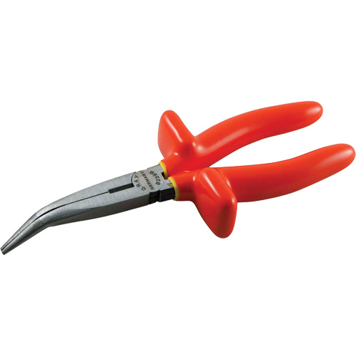Needle Nose 45° Curved With Cutter Pliers Rideout Tool & Machine Inc.
