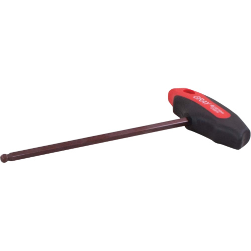 Cl&eacute; hexagonale SAE, embout Sph&eacute;rique, 3/8" x Poign&eacute;e en T Rideout Tool & Machine Inc.