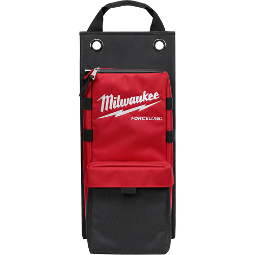 Sac pour sertisseur/coupe-c&acirc;bles polyvalent, Nylon, 2 pochettes, Noir/Rouge Rideout Tool & Machine Inc.