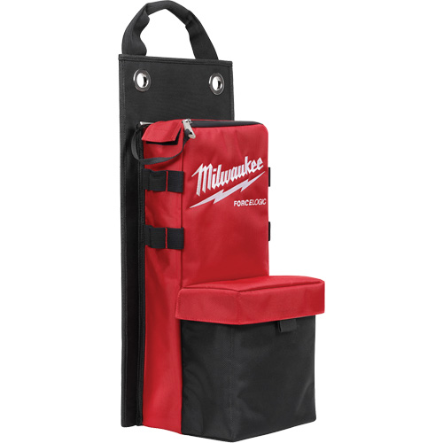 Sac pour sertisseur/coupe-c&acirc;bles polyvalent, Nylon, 2 pochettes, Noir/Rouge Rideout Tool & Machine Inc.