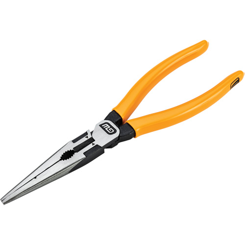 Pince &agrave; bec long &agrave; poign&eacute;es avec rev&ecirc;tement par trempage Pitbull, 8" lo Rideout Tool & Machine Inc.