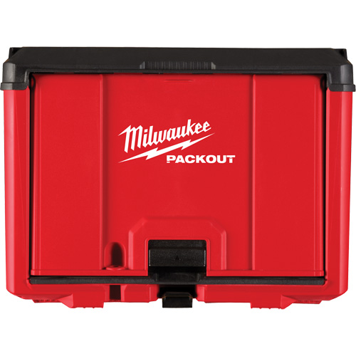Packout Tool Cabinet, 15" x 15" x 20", Black/Red Rideout Tool & Machine Inc.