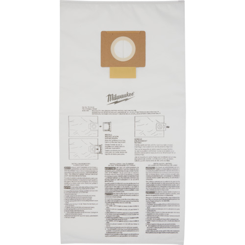 Fleece Dust Bags, 9 US gal. Rideout Tool & Machine Inc.