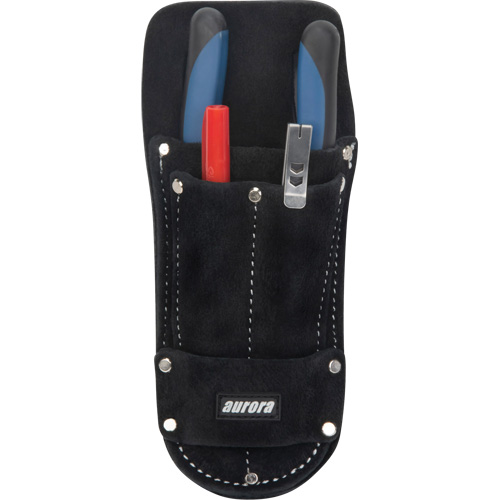 Tool Pouch, Plier Holder, Leather, 3 Pockets Rideout Tool & Machine Inc.