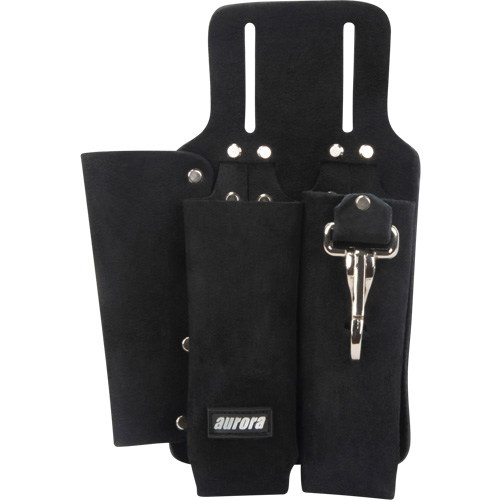 Lineman's Tool Pouch, Multiple Tool Holder, Leather, 3 Pockets Rideout Tool & Machine Inc.