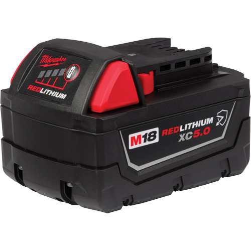 Redlithium XC5.0 Extended Capacity Battery Pack, Lithium-Ion, 18 V Rideout Tool & Machine Inc.