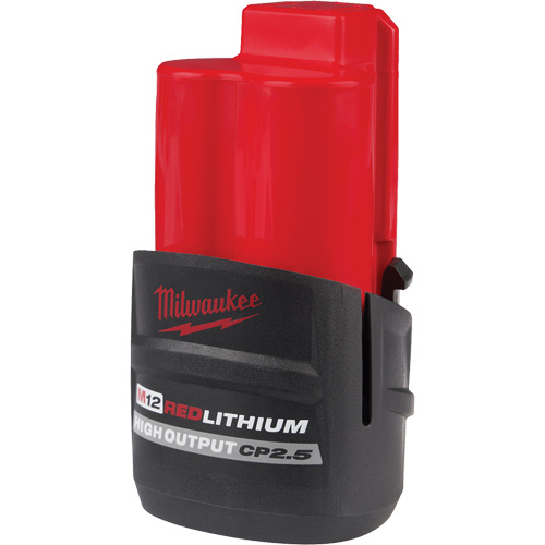 M12 Redlithium High Output CP2.5 Battery Pack, Lithium-Ion, 12 V, 2.5 Ah Rideout Tool & Machine Inc.