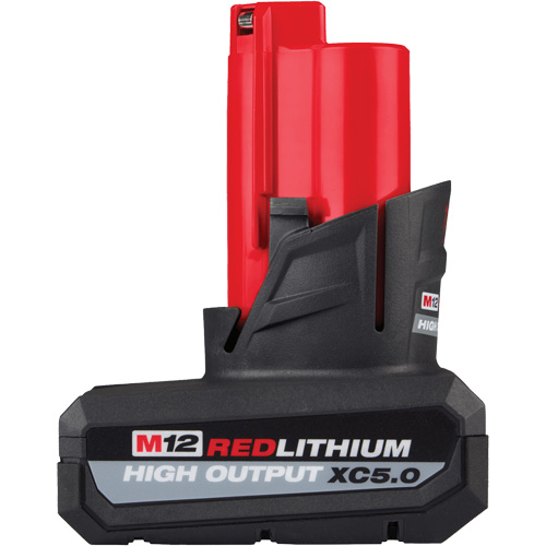 M12 Redlithium High Output XC5.0 Battery Pack, Lithium-Ion, 12 V, 5 Ah Rideout Tool & Machine Inc.