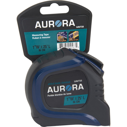 Tape Measure, 1" x 25', Imperial & Metric Graduations Rideout Tool & Machine Inc.