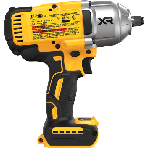 XR&reg; High Torque Impact Wrench with Hog Ring Anvil (Tool Only), 20 V, 1/2" Socket Rideout Tool & Machine Inc.