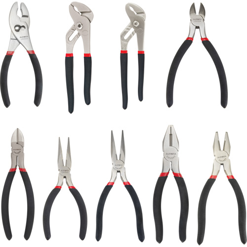 All-Purpose Plier Set, 9 Pieces Rideout Tool & Machine Inc.