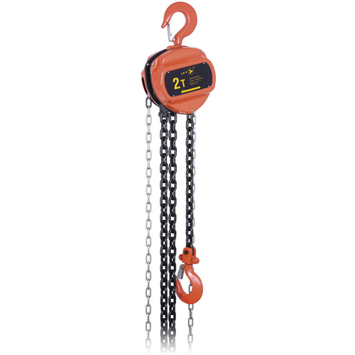 VCH Series Chain Hoist, 10' Lift, 4400 lbs. (2 tons) Capacity, Heat-Treated Alloy Steel Chain Rideout Tool & Machine Inc.