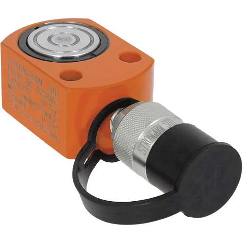 Super Heavy-Duty Low Height Single-Acting Cylinder, 0.39" Stroke, 10 Ton(s) Capacity Rideout Tool & Machine Inc.