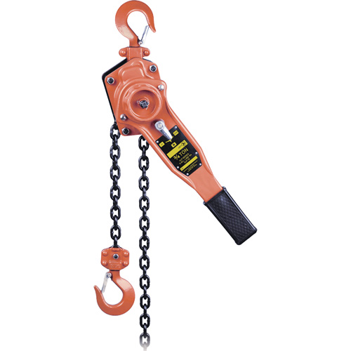 KLP-75-10 KLP Series Heavy-Duty Lever Chain Hoist, 10' Lift, 1500 lbs. (0.75 tons) Capacity Rideout Tool & Machine Inc.