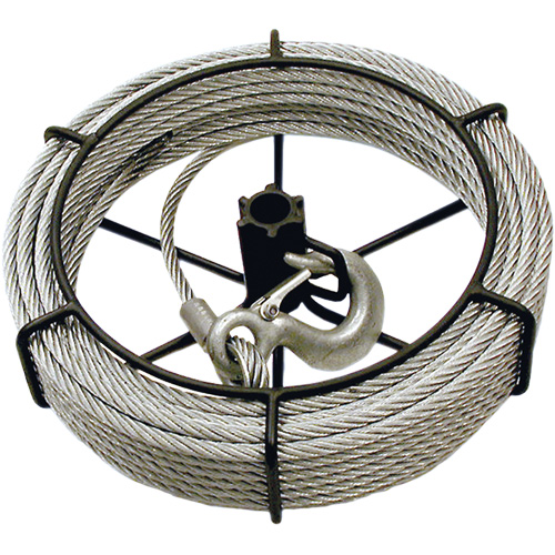 JGP-300A 3 Ton 66' Cable Assembly for Jet Wire Grip Pullers Rideout Tool & Machine Inc.