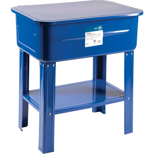 JPW-20 Bac de nettoyage usage intensif, Acier, 20 gal. Rideout Tool & Machine Inc.
