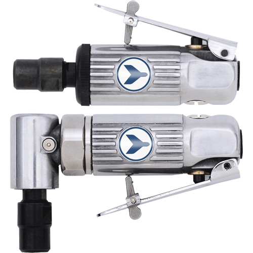 2-in-1 Mini Air Die Grinder Combo, 1/4", 25000/22000 RPM Rideout Tool & Machine Inc.
