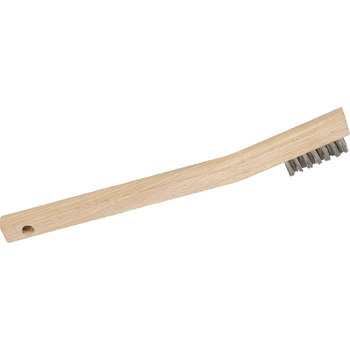 3MHSS Mini brosse &agrave; gratter en fil m&eacute;tallique, Acier inoxydable, 3 x 7 rangs de fils, Longueur 7-3/4" Rideout Tool & Machine Inc.
