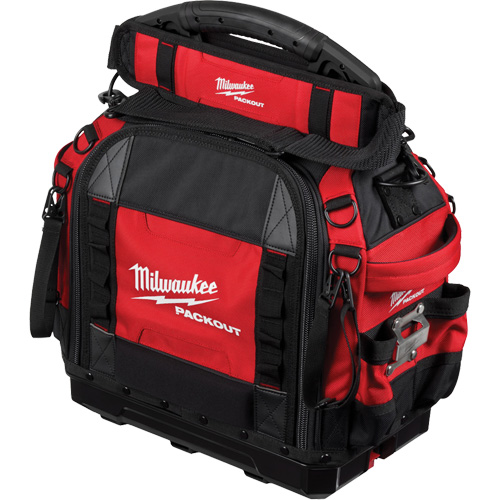Fourre-tout structur&eacute; 15" PackOut, Polyester balistique, 65 pochettes, Rouge Rideout Tool & Machine Inc.