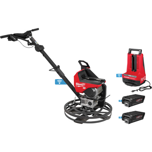 Kit de truelle &agrave; bordures &agrave; conducteur marchant 24" MX Fuel Rideout Tool & Machine Inc.