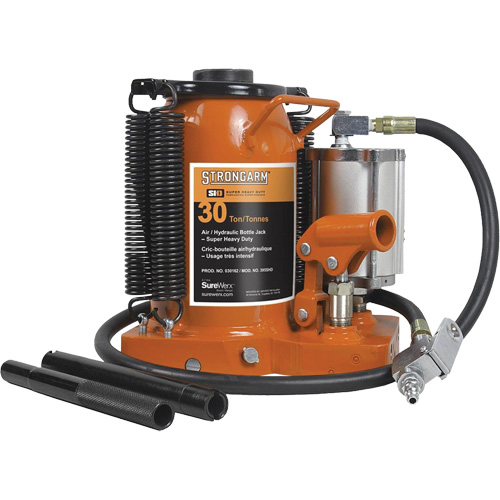 Air Assist Bottle Jacks, 30 Ton(s), Air Hydraulic Rideout Tool & Machine Inc.