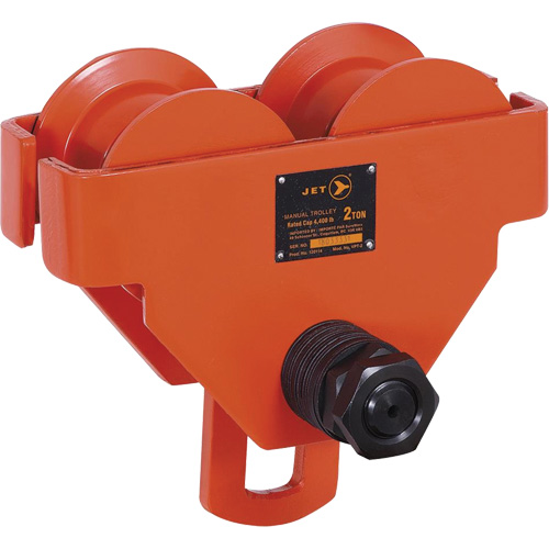 VPT-2 Manual Trolley - VBT Series, 4400 lbs. (2 tons) Rideout Tool & Machine Inc.