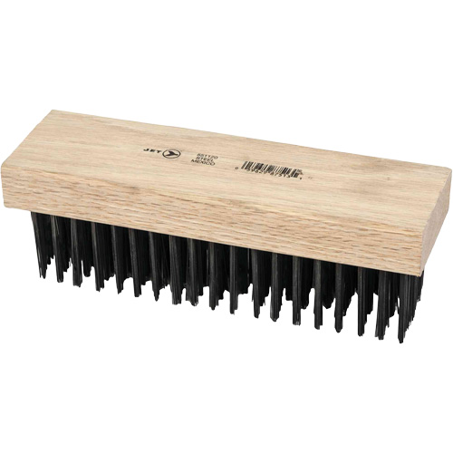 6SB Brosse &agrave; r&eacute;curer manuelle, Acier au carbone, 6 x 19 rangs de fils, Longueur 7-1/4" Rideout Tool & Machine Inc.