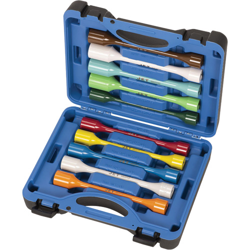 JTLS-1210S Jeux de douilles limiteurs de couple, Prise 1/2", Couple de 65 lb-pi/80 lb-pi/100 lb-pi/120 lb-pi/140 lb-pi/45 lb-pi/135 lb-pi, Multiple Rideout Tool & Machine Inc.