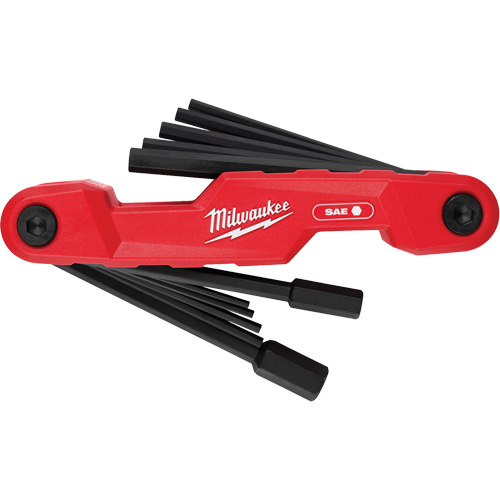 Electrician's SAE Folding Hex Key Set, 11 Pcs., Imperial Rideout Tool & Machine Inc.