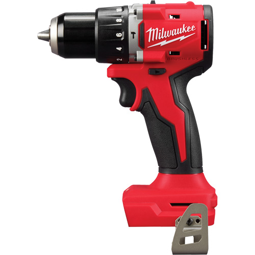 M18 Compact Brushless Hammer Drill/Driver (Tool Only), Lithium-Ion, 18 V, 1/2" Chuck, 550 in-lbs Torque Rideout Tool & Machine Inc.