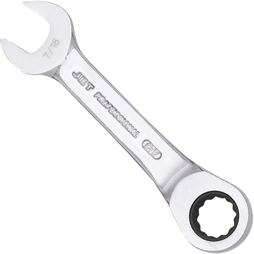 Cl&eacute; &agrave; cliquet combin&eacute;e courte SAE Rideout Tool & Machine Inc.