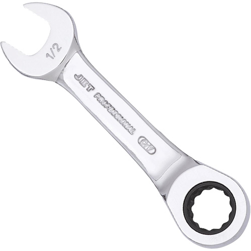SAE Ratcheting Stubby Combination Wrench Rideout Tool & Machine Inc.