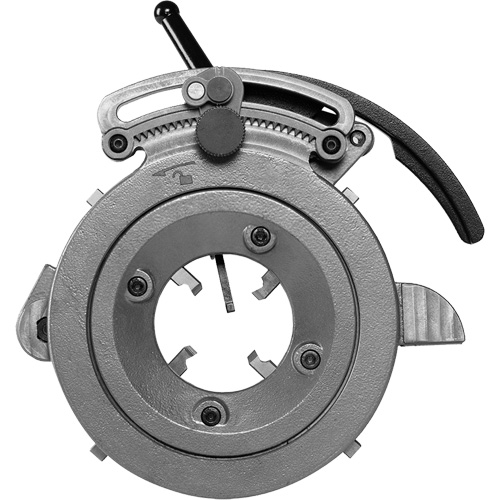 T&ecirc;te de filetage pour tuyaux NPT avec micro-ajustement Rideout Tool & Machine Inc.