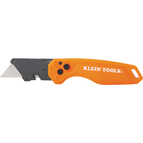 Couteau utilitaire pliant, 1" lame, lame en Acier, poign&eacute;e en Plastique Rideout Tool & Machine Inc.