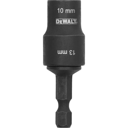 Tourne-&eacute;crou &agrave; double embout d&eacute;tachable FLEXTORQ, 13 mm prise, 4-4/5" lo, Magn&eacute;tique Rideout Tool & Machine Inc.